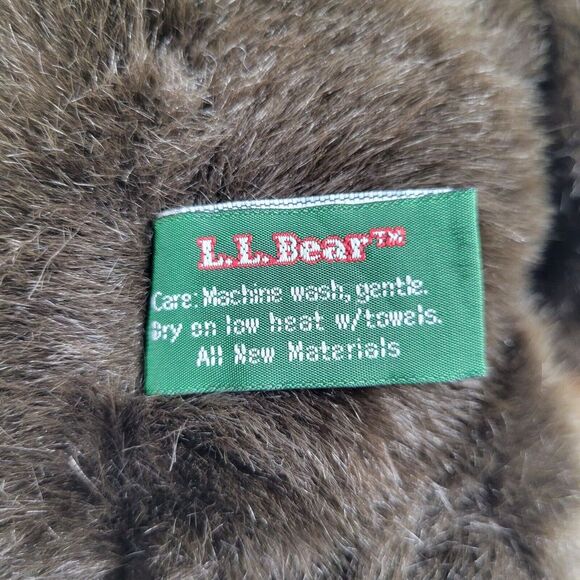 VTG‎ L.L. Bear Dark Brown 17 Inch Plush Jointed Teddy Bear L.L. Bean - Picture 10 of 12